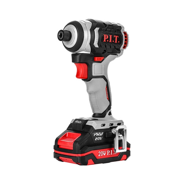 Винтоверт IMPACT PSD20H-230A/1 аккум. бесщёточный P.I.T., 20В, 230Нм, 3ск, HEX 1/4", 1х2Ач,ЗУ,кейс