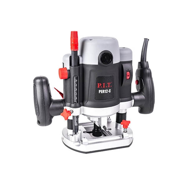 Фрезер электрический P.I.T. PER12-C, 2100Вт., рег-ка 6000-22000 об/мин., цанга 8, 12мм, плавный пуск