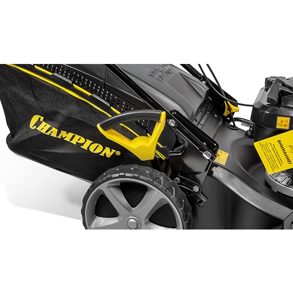 Газонокосилка бензин. Champion LM5344, 4,4 кВт, привод 525 мм, 65 л 25-75 мм 1 рычаг/6, 4в1