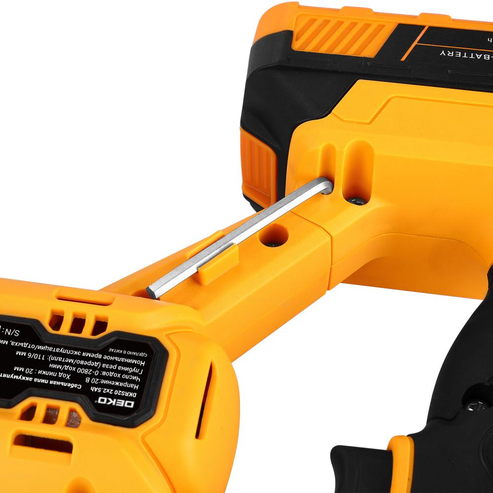 Сабельная пила аккумуляторная DEKO DKRS20 085-1129