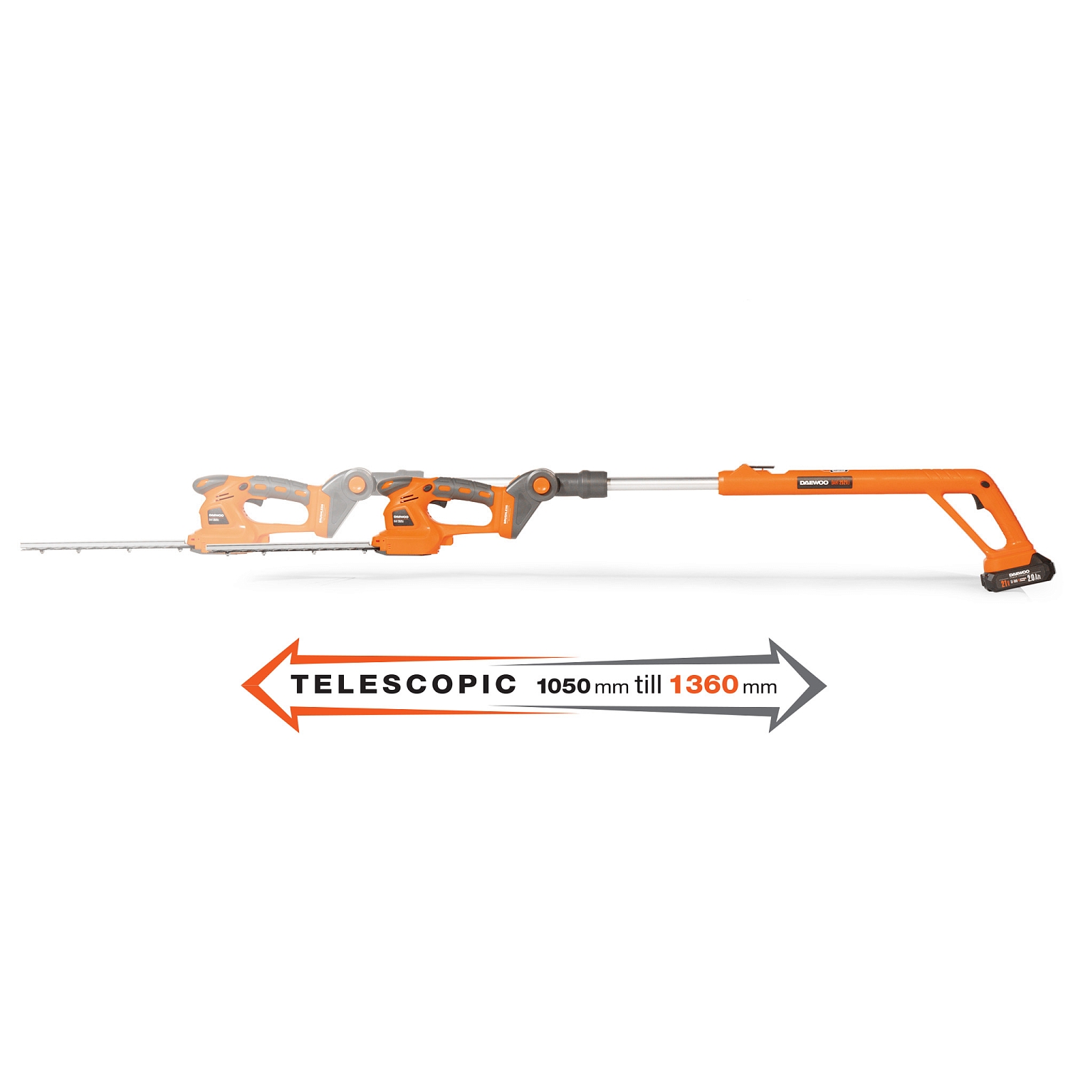 Ножницы-кусторез аккумуляторные DAEWOO DAHT 2521Li FULL SET