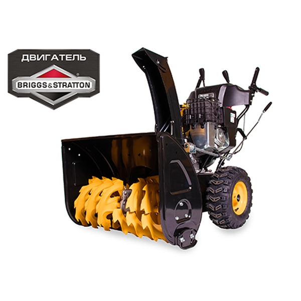 Снегоотбрасыватель CHAMPION ST1170BS, 13.5 л.с., 70см, B&S2100, 6F/2R колеса, бак 5,6 л., эл.стартер, фара, обогрев