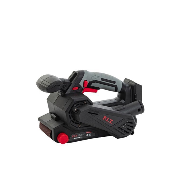 Аккумуляторная ленточная шлифмашина P.I.T. PBS20H-75A Solo, 20В, 457х76 мм,120-380 м/мин. Без АКБ и ЗУ.