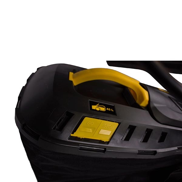 Газонокосилка аккумуляторная Champion EMB400, 36V, 4,0Ah., Li-ion, 30мин, 380мм, 20-70мм, 45л, 2800об/мин. Без АКБ и ЗУ.