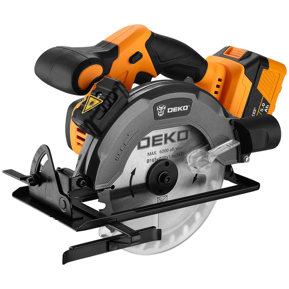 Пила циркулярная аккумуляторная DEKO CSDU20