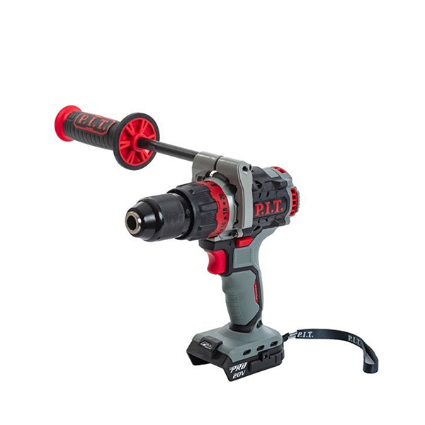 Дрель ударная бесщеточная аккумуляторная P.I.T. PSB20H-13C X-Driver Solo, 20 В, 0-600/2100 об/мин, 110 Hm, 13 мм, 2 ск.