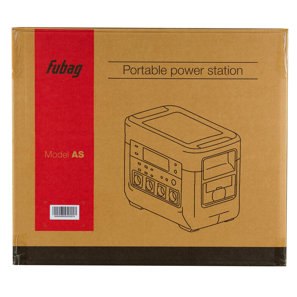 Портативная электростанция FUBAG AS 4800i (аккумулятор LiFePO4)