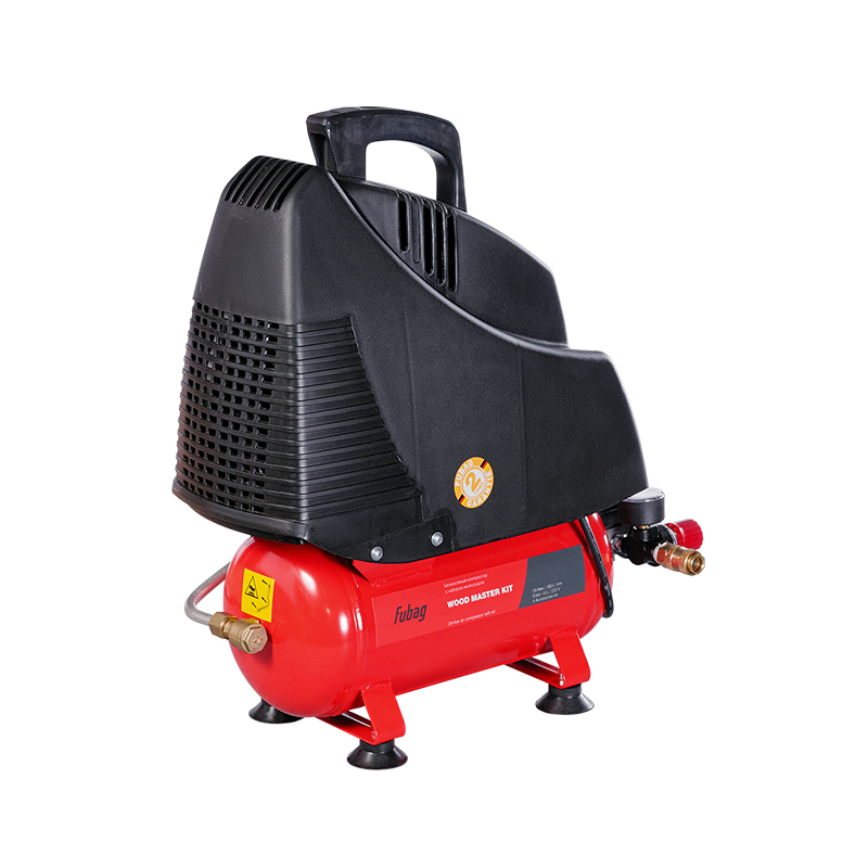 Компрессор безмасляный коаксиальный FUBAG WOOD MASTER KIT ( + 4 предмета)