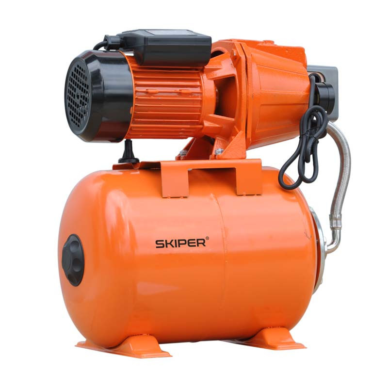 Станция водоснабжения автоматическая SKIPER JET1000M (900 Вт, 3100 л/ч, 24 л, чугун)