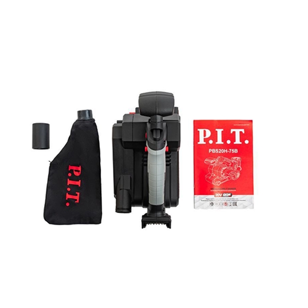 Аккумуляторная ленточная шлифмашина P.I.T. PBS20H-75B Solo, 20В, 457х76 мм,120-380 м/мин