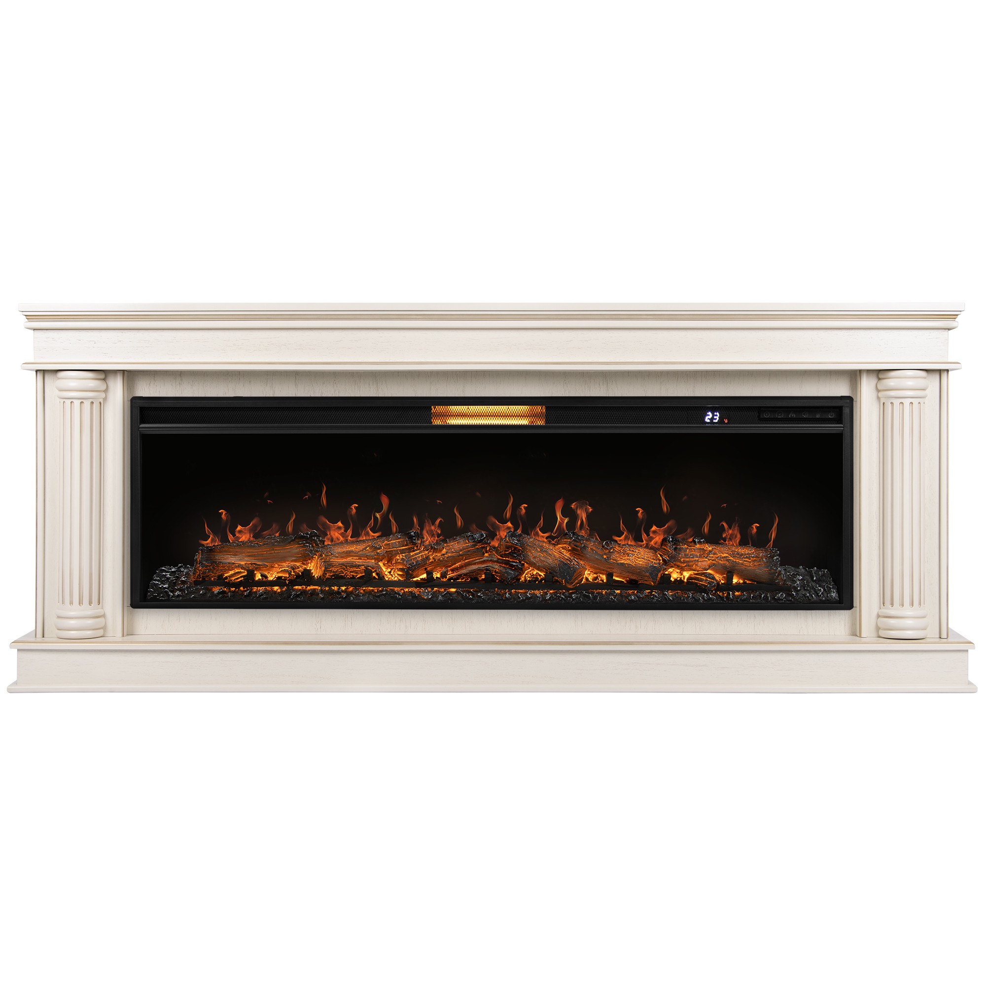 Портал Firelight Olympia 60, слоновая кость с золотой патиной