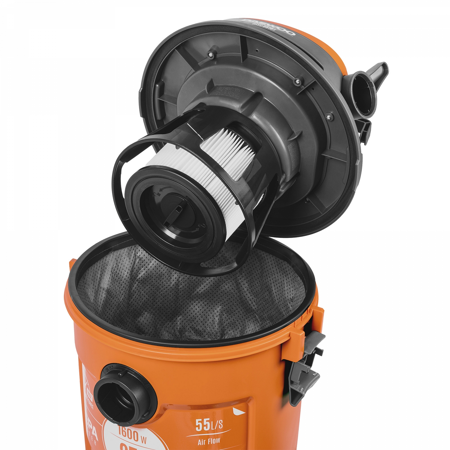 Пылесос строительный DAEWOO DAVC 2516S