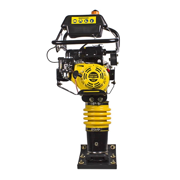 Виброрамбовка CHAMPION TR72,4,8кВт., 10 кН., 34,5*28,5см., 25см, 120м2/час, 76кг