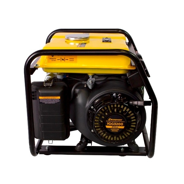 Генератор инверторный Champion IGG3200, 3,2/,3,5 кВт., 7 лс., 5,7 л.