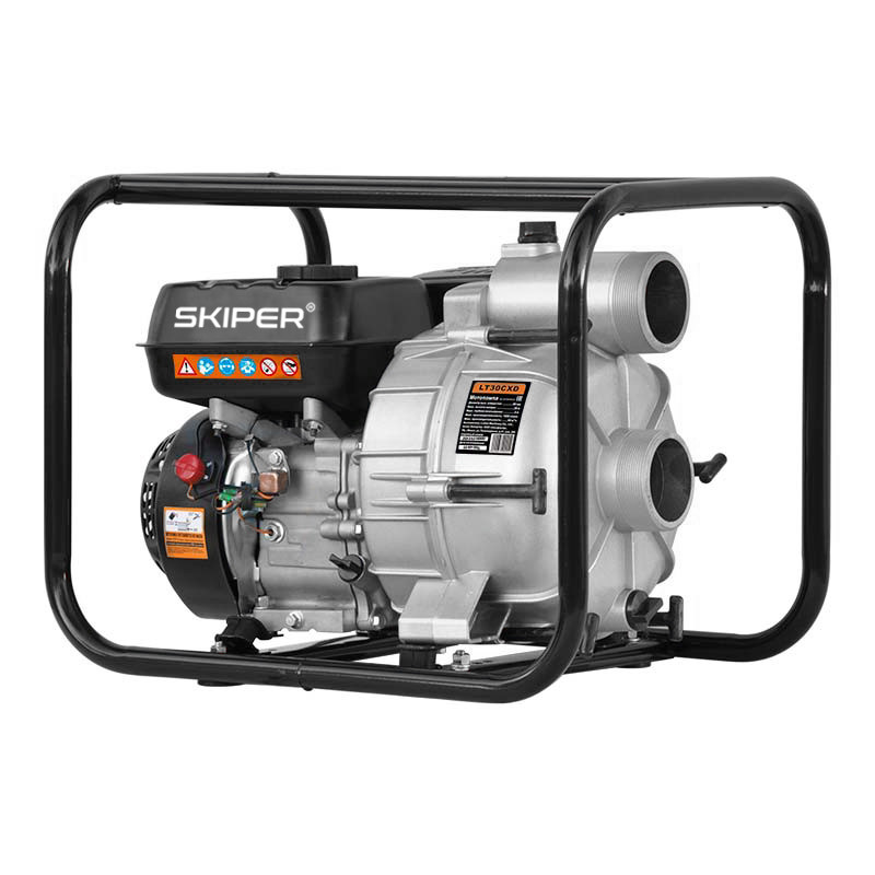Мотопомпа SKIPER LT30CXD (для грязной воды, 1500 л/мин, частицы до 30мм)