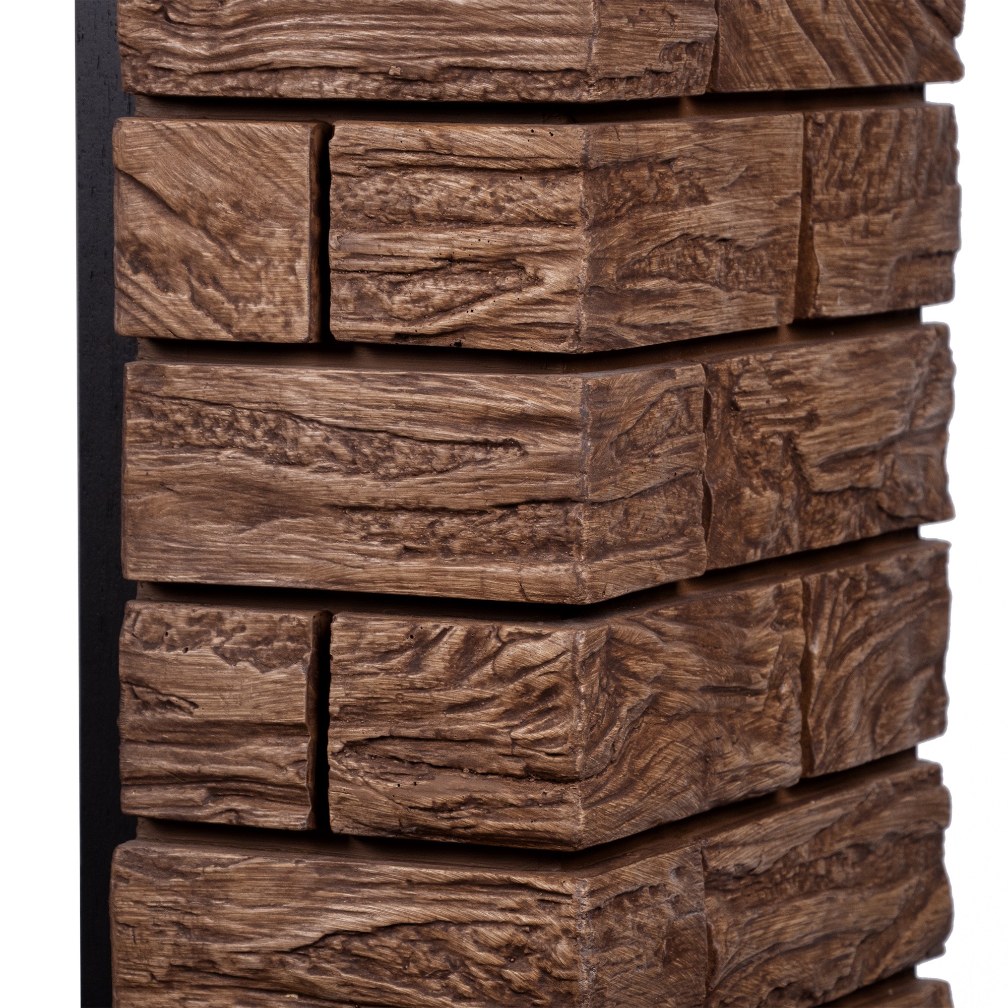 Портал Firelight Forte Wood 25 камень темный, шпон венге
