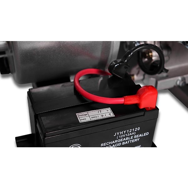 Водяной насос Champion GP100E, 1600 л/м, 9 лс. 8/26, эл.стартер, колеса