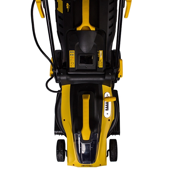 Газонокосилка аккумуляторная Champion EMB400, 36V, 4,0Ah., Li-ion, 30мин, 380мм, 20-70мм, 45л, 2800об/мин. Без АКБ и ЗУ.