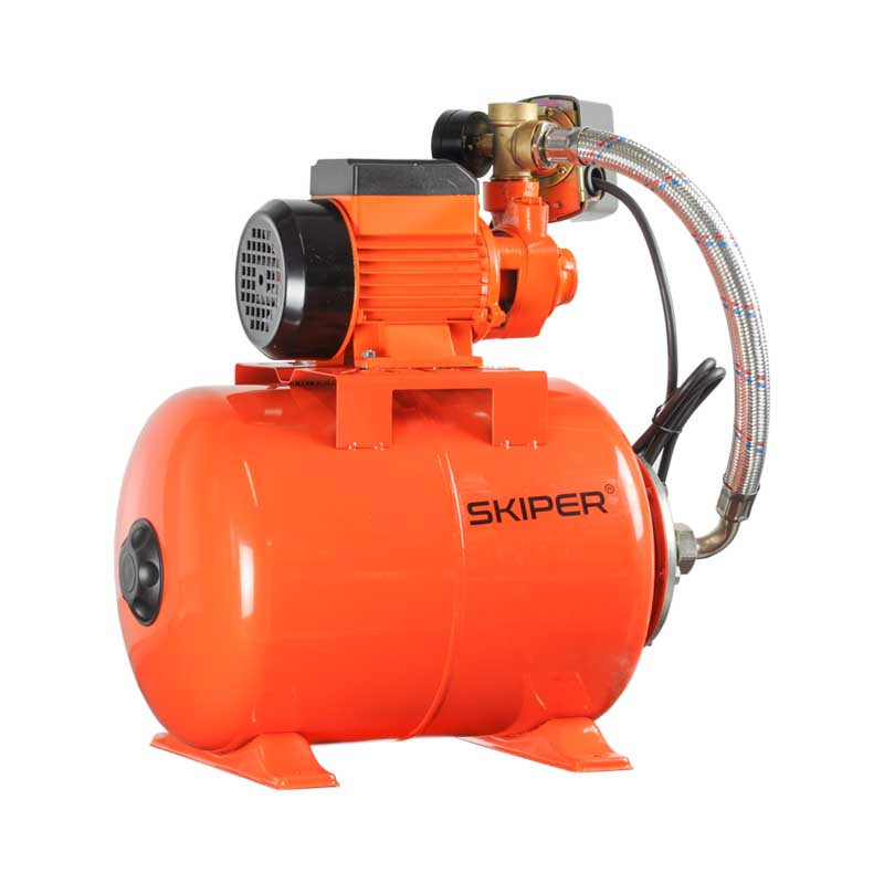 Станция водоснабжения автоматическая Skiper WS50 (500 Вт, 2200 л/ч, 24 л, чугун)