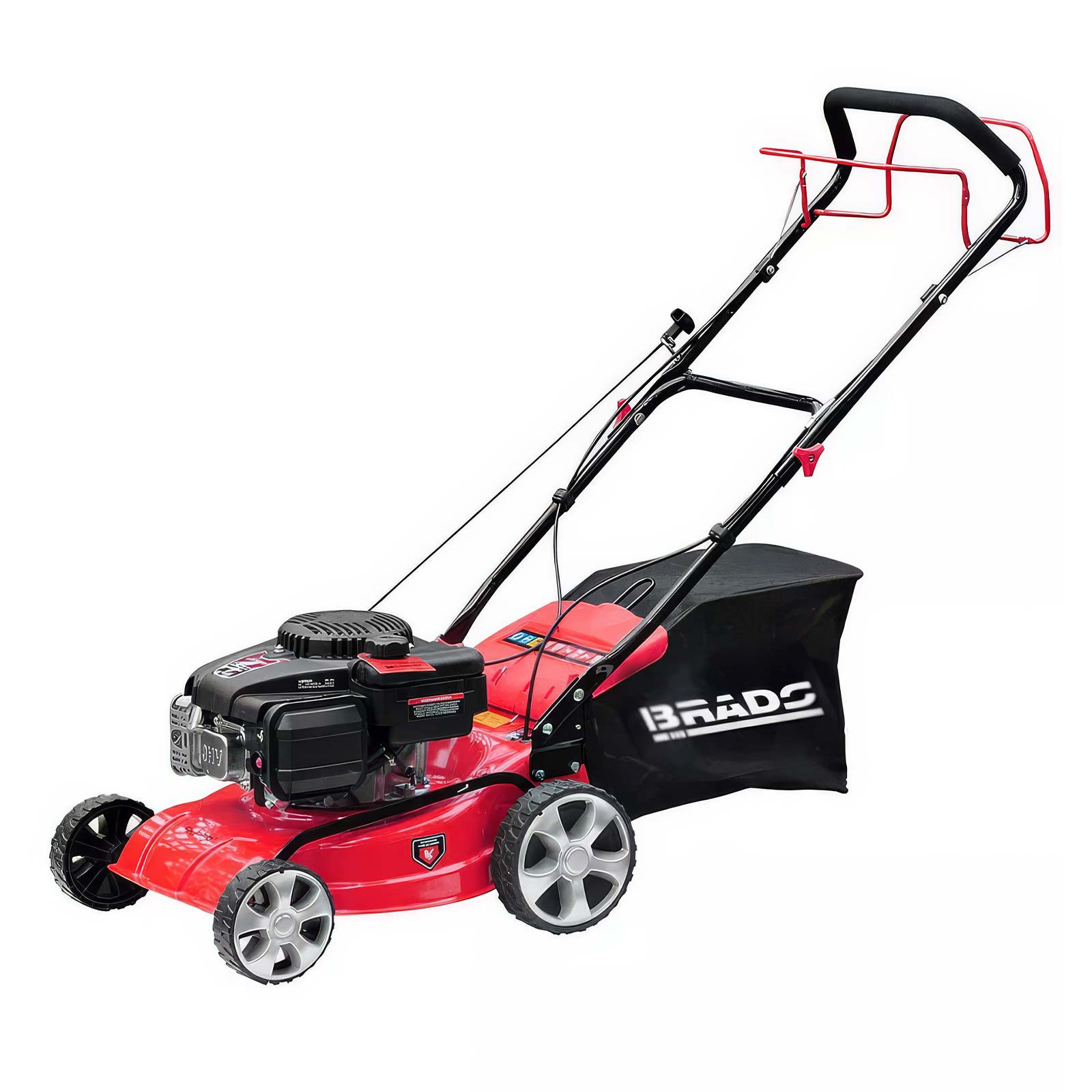 Газонокосилка бензиновая BRADO BL40S (40 см, самоход, 4 лс, сталь.дека, травосб.45 л)