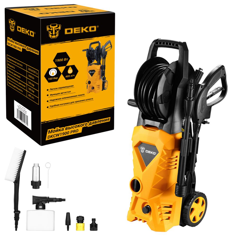 Мойка высокого давления DEKO DKCW1900 PRO