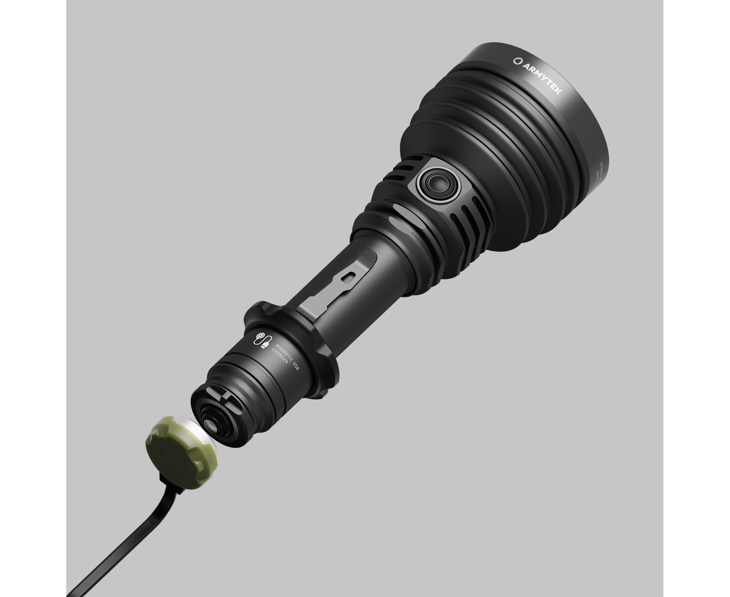 Фонарь Armytek Barracuda Pro Max Magnet USB Белый