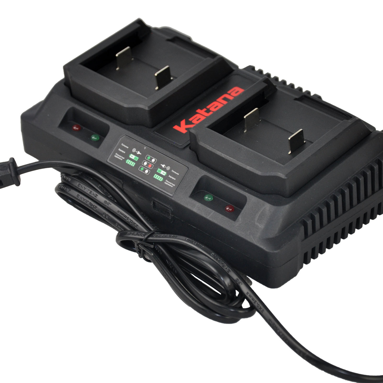 Газонокосилка аккумуляторная KATANA KW430 (43 см, 21В, бесщёт.двиг, мульчирование, 4А/ч*2акк*21В)