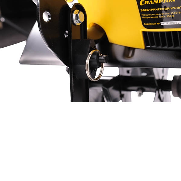 Культиватор электрический Champion EC1500, 1,5 кВт/ 2,04 л.с., шир. 450 мм, глубина 205 мм
