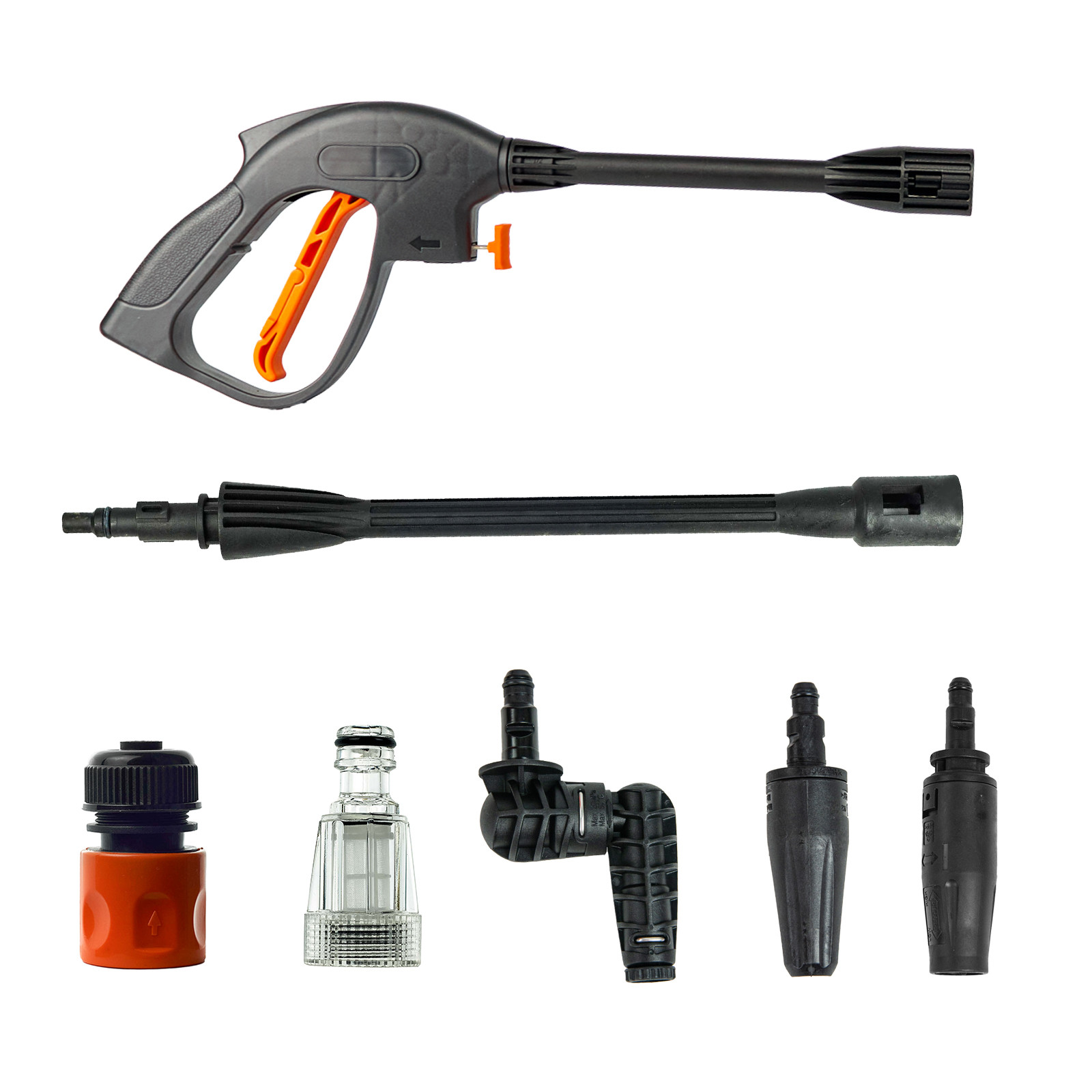 Мойка высокого давления SKIPER PM-165A (2200 Вт, 165 Бар, 360 л/ч, встр.пеноген, гряз. и угл.фрезы)