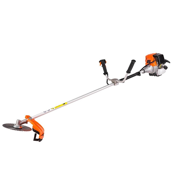 Триммер бензиновый P.I.T. P38-C, 1,7л.с, 38 см3, 4-такт, диск 40-зуб, ранцевый ремень, неразъемная штанга