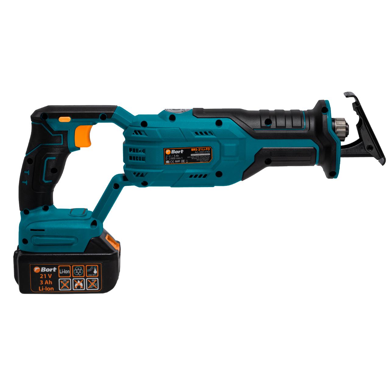 Пила сабельная аккумуляторная Bort BRS-21Li-FD