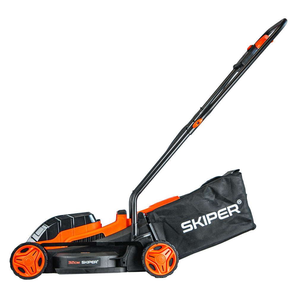 Газонокосилка аккумуляторная SKIPER KW320 (32см, бесщёт.двиг, 2акк*21В*4А/ч)