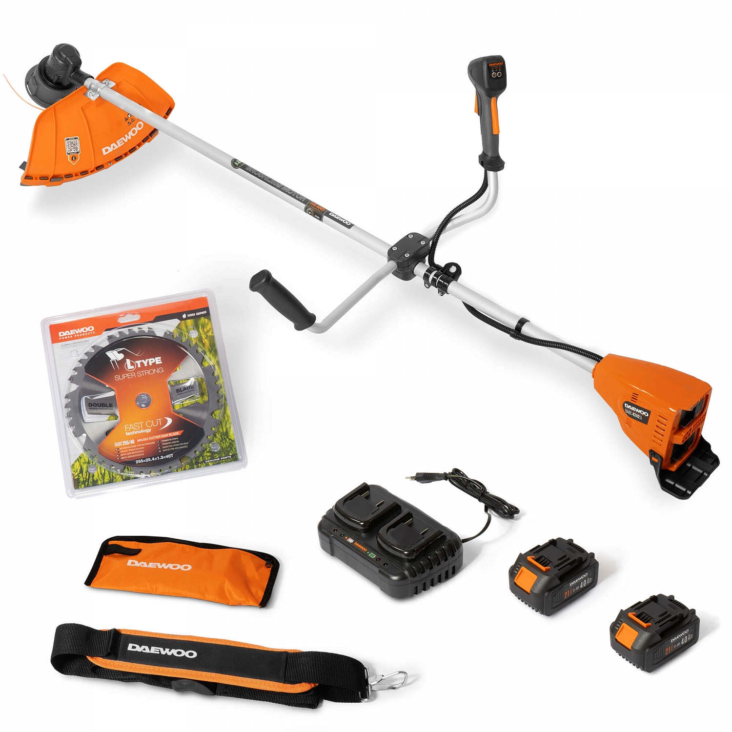 Триммер аккумуляторный DAEWOO DABC 4242Li SET