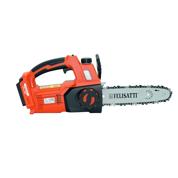 Аккумуляторная цепная пила Felisatti без АКБ и ЗУ.