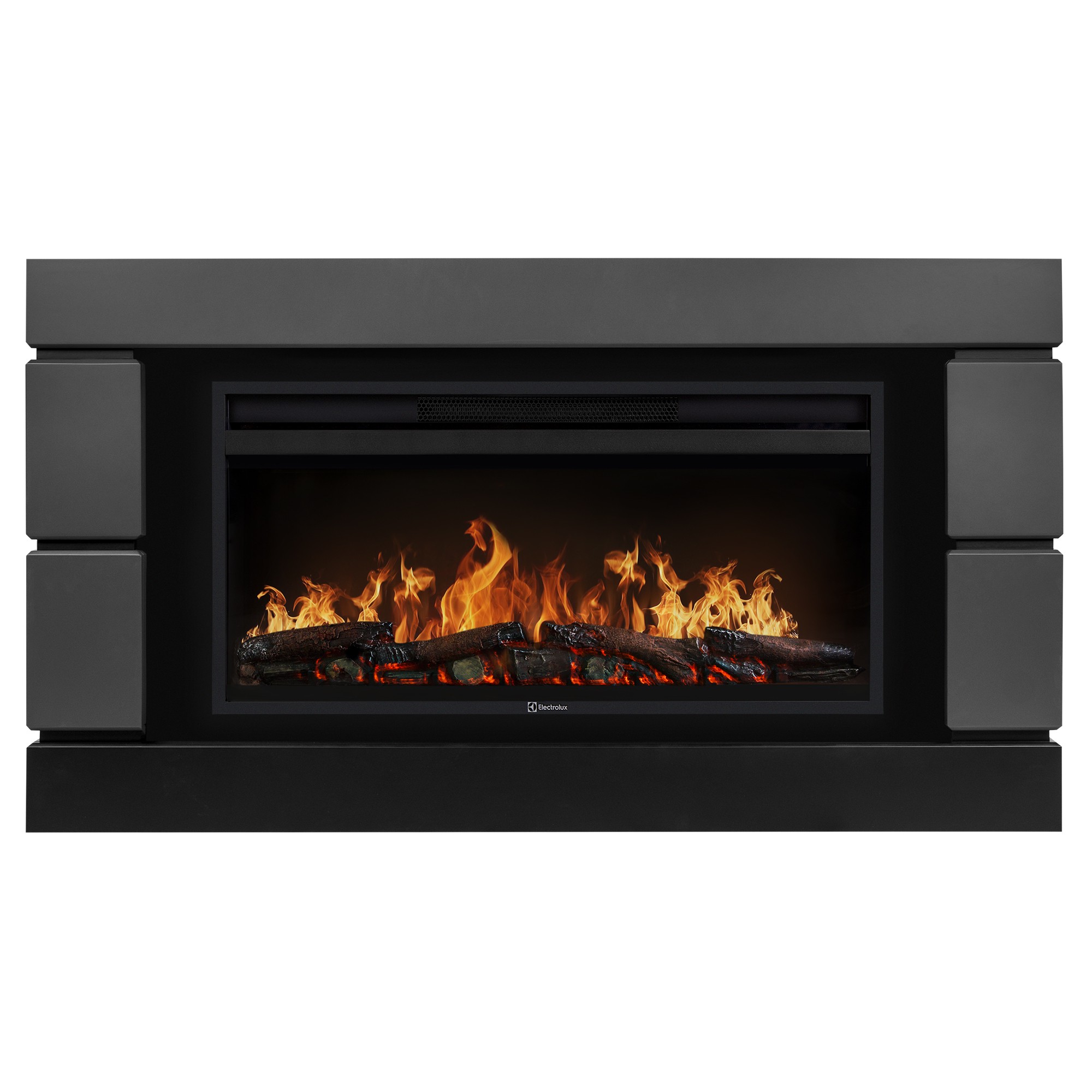 Каминокомплект: Очаг Electrolux EFP/P-3620LS, портал Moderno 42/40/36, графит