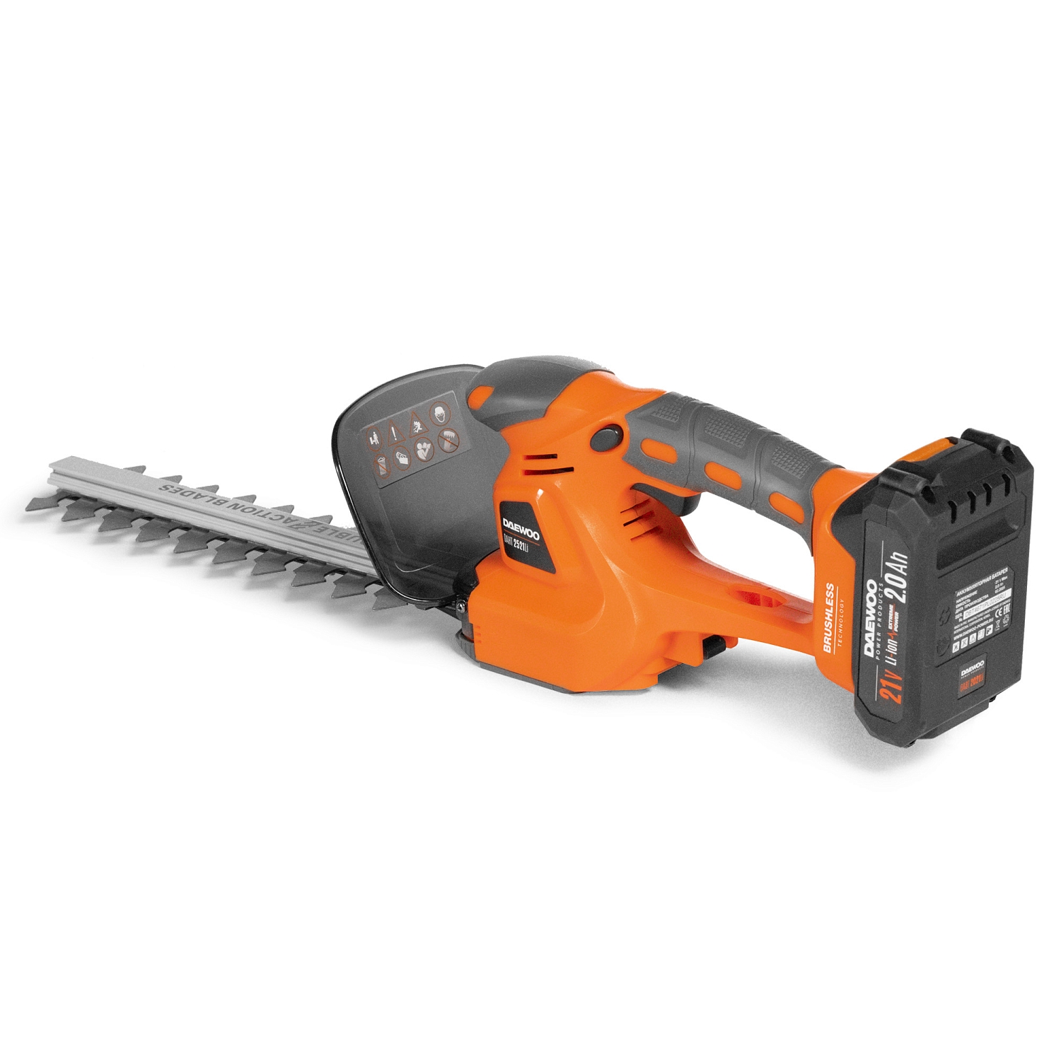 Ножницы-кусторез аккумуляторные DAEWOO DAHT 2521Li FULL SET