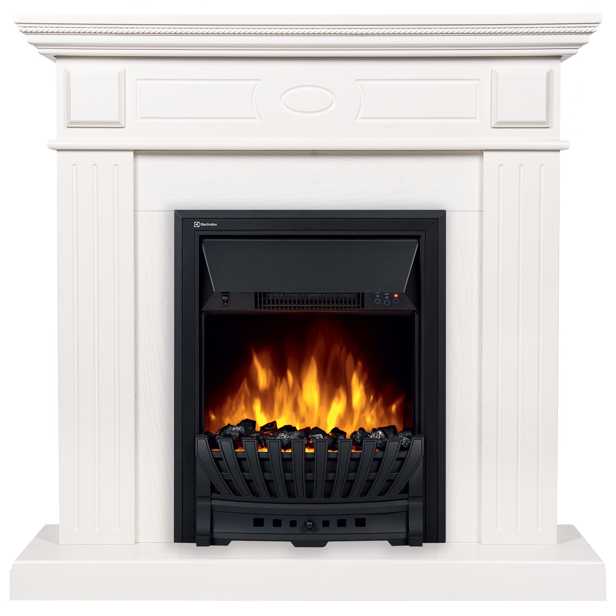 Портал Firelight Bianco Classic шпон белёный дуб