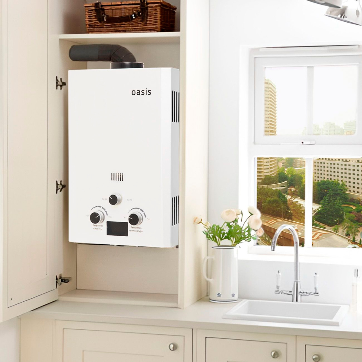 Водонагреватели проточные газовые