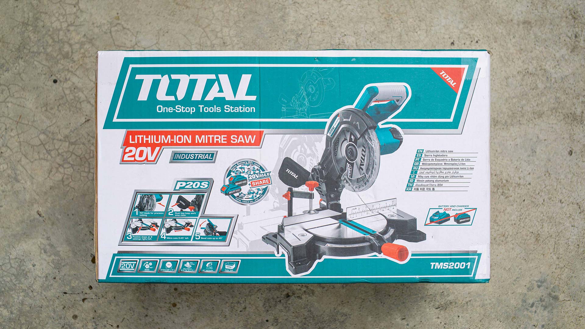 Пила торцовочная TOTAL TMS2001