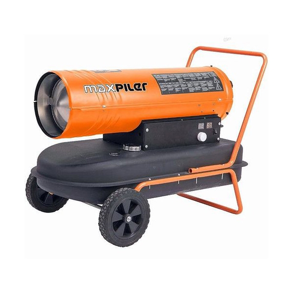 Дизельный нагреватель MaxPiler MDH-20, 20 кВт, произ 550 м.куб/ч, площ обогр, 150 м.кв., бак 19 л