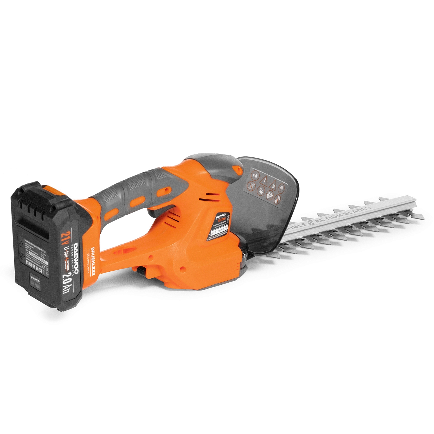 Ножницы-кусторез аккумуляторные DAEWOO DAHT 2521Li FULL SET