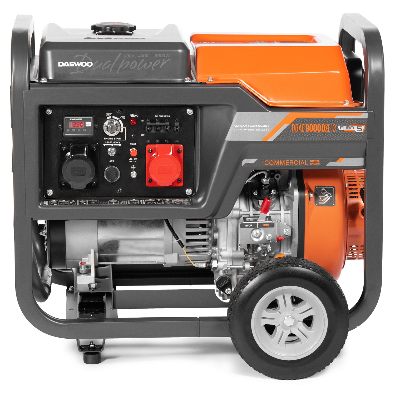Генератор дизельный DAEWOO DDAE 9000DXE-3