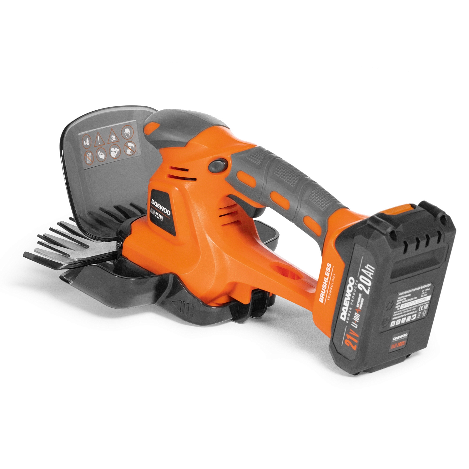 Ножницы-кусторез аккумуляторные DAEWOO DAHT 2521Li FULL SET