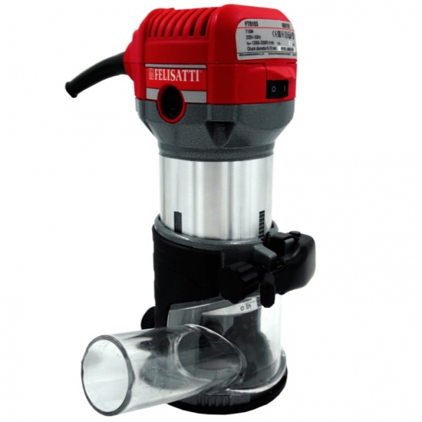 Фрезер универсальный FT6103 FELISATTI, 710 Вт, диаметр цанги 6/8 мм,вертикальный ход фрезы 30 мм, 13000-33000 об/мин