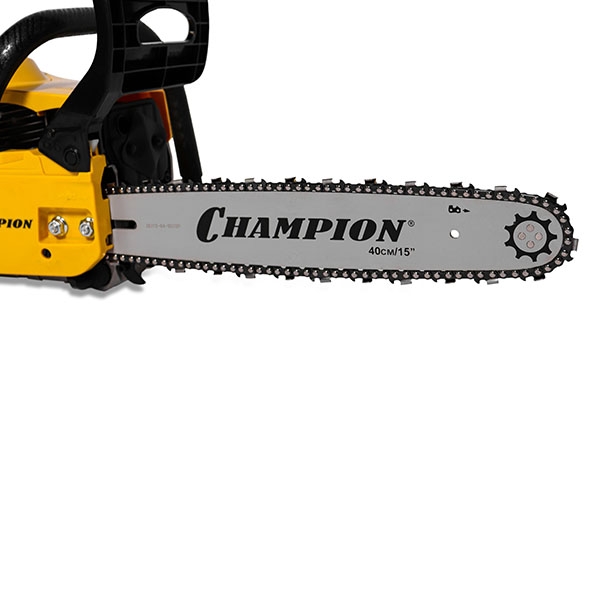 Бензиновая цепная пила Champion 246-15", 246-15"-0,325-1,3-64, 1,9 кВт, 45,8 см.куб., легкий старт