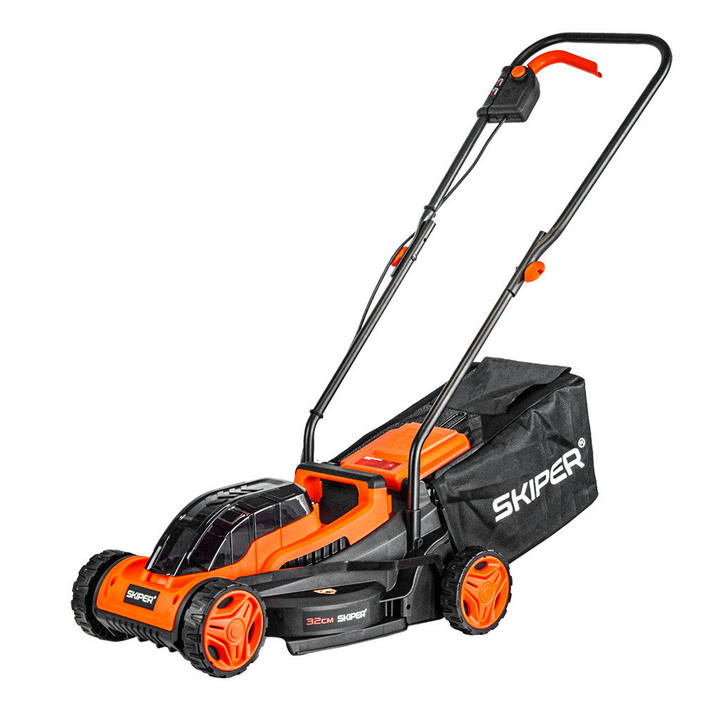 Газонокосилка аккумуляторная SKIPER KW320 (32см, бесщёт.двиг, 2акк*21В*4А/ч)
