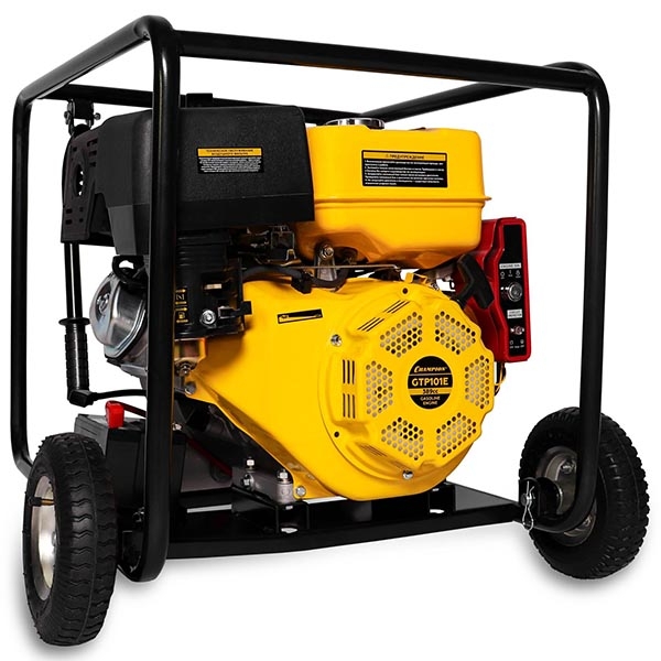 Водяной насос Champion GTP101E, 4-такт., 389куб.см., 9,5/13кВт./л.с.,3600об/мин.,бак 6,5л., 3л/час