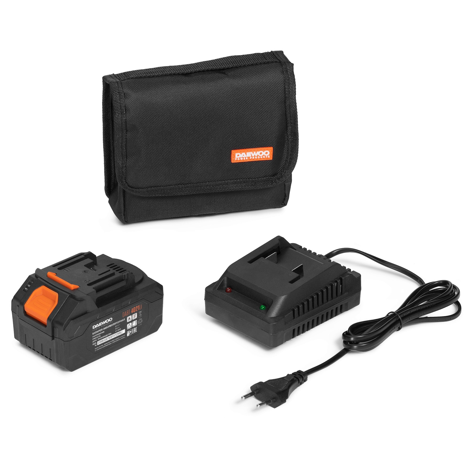 Снегоуборщик аккумуляторный DAEWOO DAST 3421Li SET