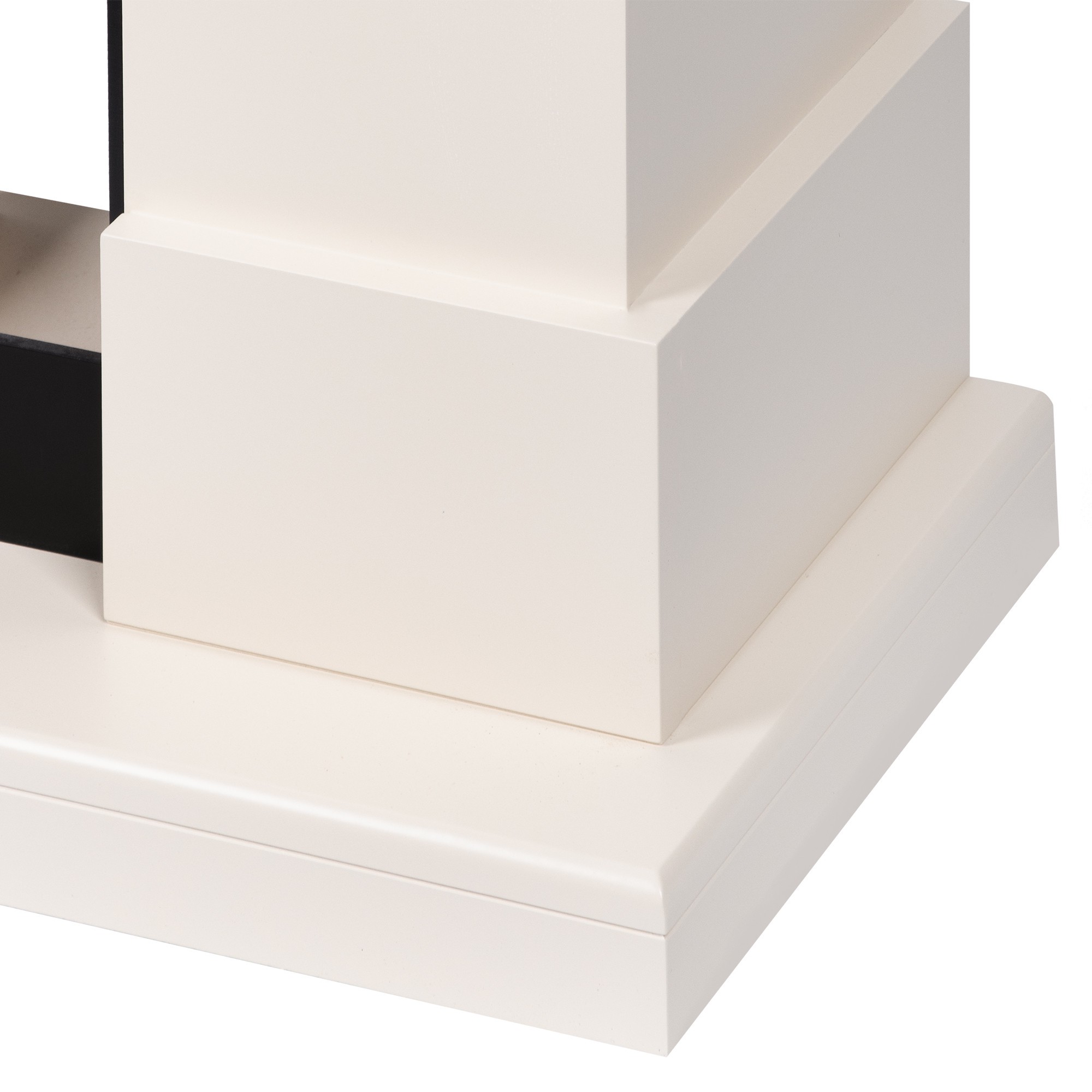 Каминокомплект: Очаг Royal Thermo Aurora RTFP/P-AR60LS, портал California 60 IV, молочный