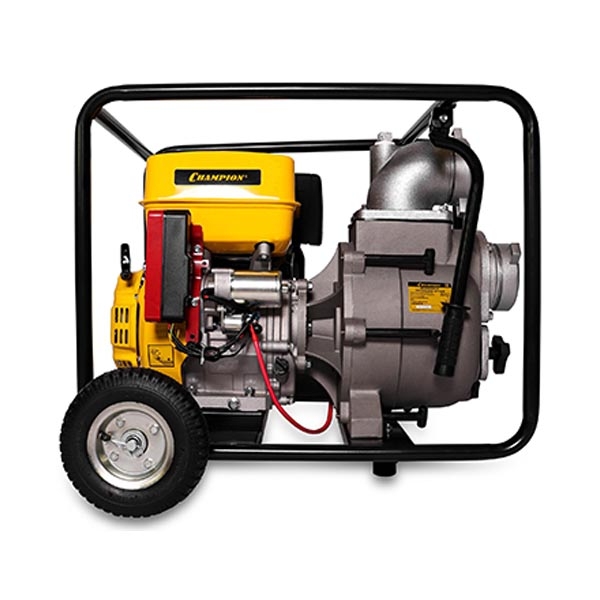 Водяной насос Champion GTP101E, 4-такт., 389куб.см., 9,5/13кВт./л.с.,3600об/мин.,бак 6,5л., 3л/час